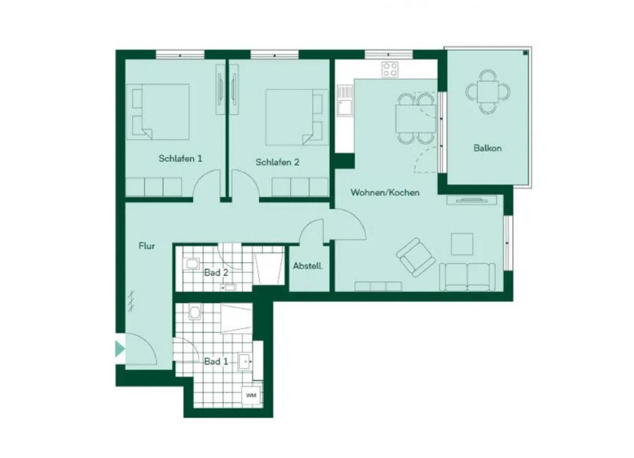 Apartment "Sanddorn" - Haffresidenz Garz  Exterior photo